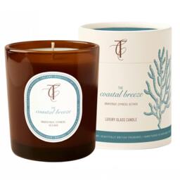 Rackhams Coast & Country Range Glass Tumbler Candle - 230g - Pink - The Walled Garden - thumbnail 6