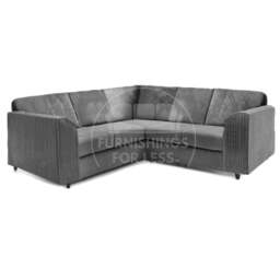 Rackhams Ferguson Full Jumbo Cord 5 Seater 2 Corner 2 Sofa Full Back - Cream - thumbnail 3