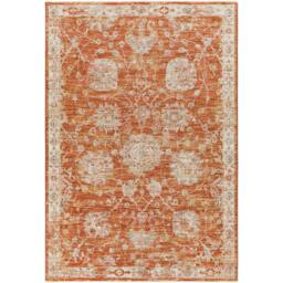 Rackhams Avant Garde-Vintage Beige Blue Brown Traditional Boho Fringe Rug - 152 x 225 cm - thumbnail 2