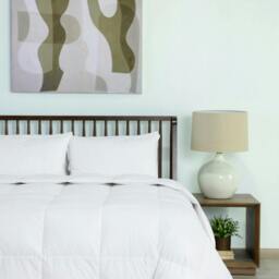 Rackhams Naturals Duck Feather & Down Summer Duvet - 4.5 Tog - Single - White - Cotton - thumbnail 3