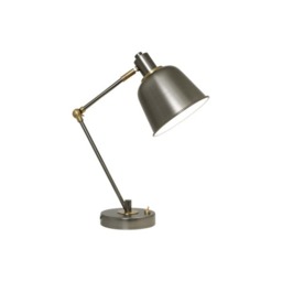Rackhams Erik Gunmetal Desk Table Lamp - thumbnail 2