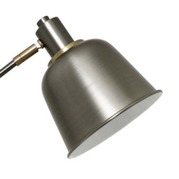 Rackhams Erik Gunmetal Desk Table Lamp - thumbnail 3