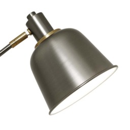 Rackhams Erik Gunmetal Desk Table Lamp - thumbnail 5