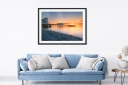 Rackhams Penarth Shoreline - Framed Print 30 x 20 inch - thumbnail 2