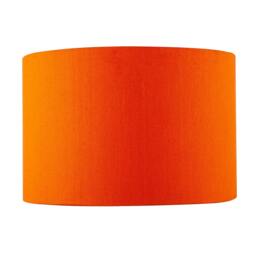 Rackhams Orange Linen Fabric Lamp Shade with Inner Multi Colour Marble Design - thumbnail 6