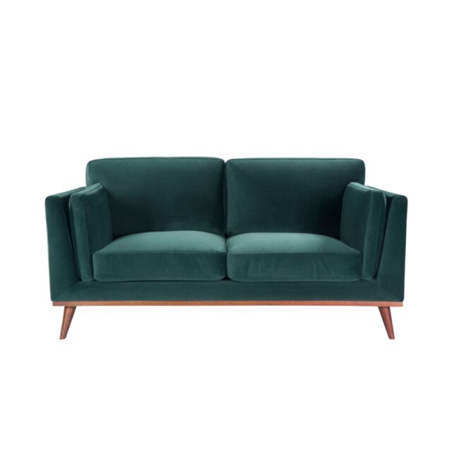Rackhams Mickey 2 Seat Sofa - Emerald Green - Emerald Green - image 1