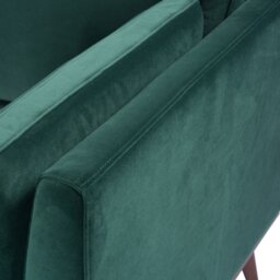 Rackhams Mickey 2 Seat Sofa - Emerald Green - Emerald Green - thumbnail 5
