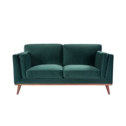 Rackhams Mickey 2 Seat Sofa - Emerald Green - Emerald Green