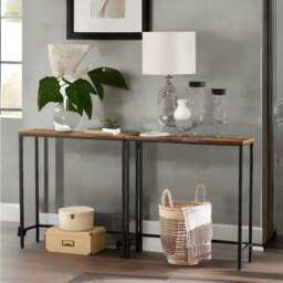 Rackhams Slim Console Table for Hallway - thumbnail 2