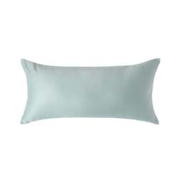 Rackhams Organic 400 TC Egyptian Cotton Sateen Pillowcase, European Size - Blue - 40 x 80 cm