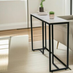 Rackhams Faux Marble Console Table - thumbnail 5