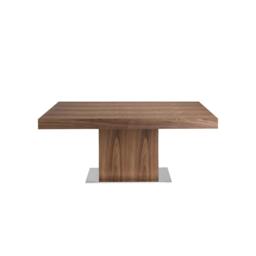 Rackhams Rectangular walnut extending dining table 1015 - thumbnail 3
