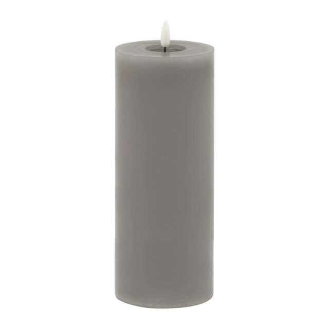 Rackhams Luxe Collection Melting Electric Candle - Grey - Grey - 23cm x 9cm x 9cm - 100% Mixed - image 1
