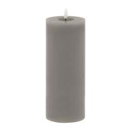 Rackhams Luxe Collection Melting Electric Candle - Grey - Grey - 23cm x 9cm x 9cm - 100% Mixed