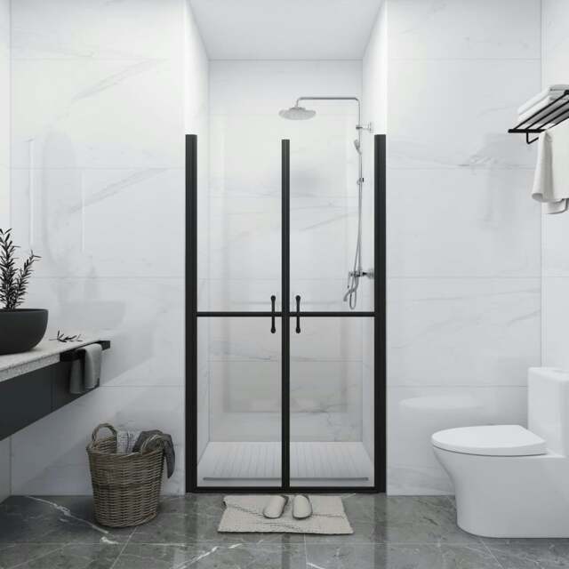 Rackhams Shower Door Clear ESG (88-91)x190 cm