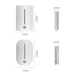 Rackhams LED Human Body Sensor Night Light - Round - thumbnail 3