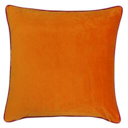 Rackhams Meridian Cushion Cover - Clementine/Hot Pink - 55 x 55cm - Clementine/Hot Pink - 100% Polyester
