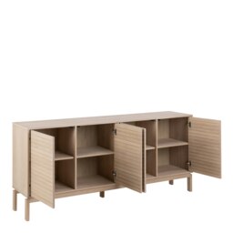 Rackhams Linley 4 Door Sideboard in White Oak - White Oak - 180 - 1 - thumbnail 4