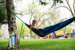 Rackhams Ultralight Hammock - Green - thumbnail 6