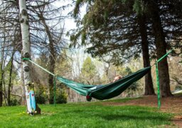 Rackhams Ultralight Hammock - Green - thumbnail 2