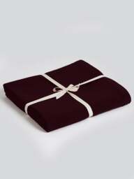 Rackhams GOTS Organic Cotton Yoga Blanket - Raspberry