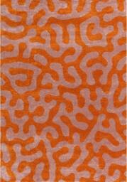 Rackhams Joli Doodle Orange & Pink Rug - 160X230 cm - thumbnail 1