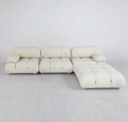 Rackhams B&B Italia Camaleonda Sofa, Two Seater Sofa, Modular Sofa - Boucle - Three Seater - Black - thumbnail 5