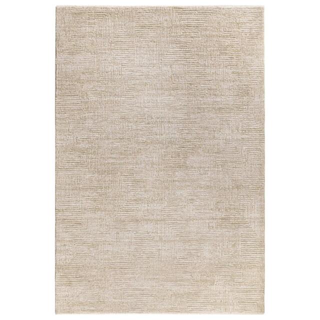 Rackhams Laurent LA06 Geo Beige Rug - 120x160cm - image 1