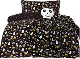 Rackhams Spooky Halloween Mix Fleece Throw -  Black - thumbnail 2
