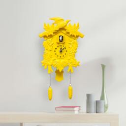 Rackhams WC2049 - Yellow Vintage Cuckoo Clock - thumbnail 3