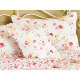 Rackhams Honeypotlane Pillow Sham - White - Singles - White - 100% Cotton