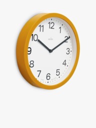 Rackhams Renhold Wall Clock Contemporary 25cm Kitchen/Living Room/Bedroom/Office Clock - Dijon - thumbnail 2