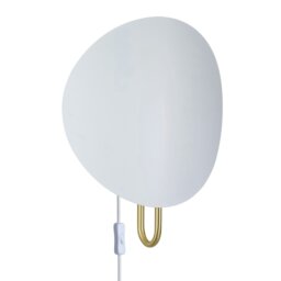 Rackhams Spargo - Wall light - White/Brass - 1