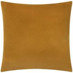Rackhams Savoy Velvet Stripe Cushion Cover - Gold - 50cm x 50cm - Gold - 100% Polyester - thumbnail 3