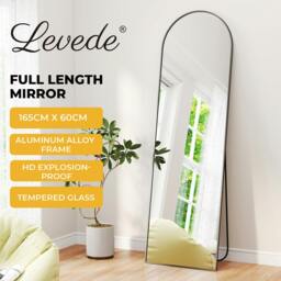 Rackhams 165X60CM Full Length Free Standing Floor Mirror Wall Mounted Home Decor - thumbnail 2