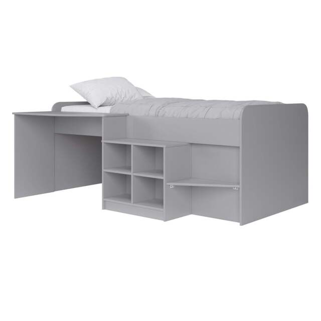 Rackhams Single, Pilot Cabin Bed, Grey - Single - Single - image 1