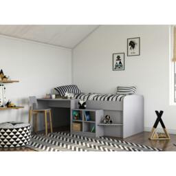 Rackhams Single, Pilot Cabin Bed, Grey - Single - Single - thumbnail 4