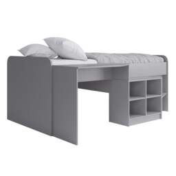 Rackhams Single, Pilot Cabin Bed, Grey - Single - Single - thumbnail 3