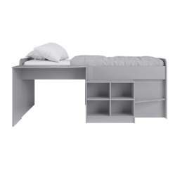 Rackhams Single, Pilot Cabin Bed, Grey - Single - Single - thumbnail 2