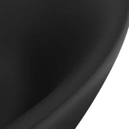 Rackhams Luxury Basin Overflow Oval Matt Black 58.5x39 cm Ceramic - thumbnail 5
