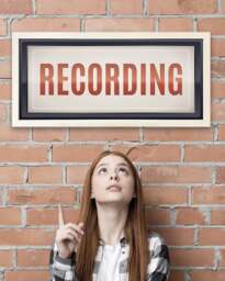 Rackhams Framed Wall Art Print - Retro Recording Studio Sign - thumbnail 4