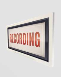 Rackhams Framed Wall Art Print - Retro Recording Studio Sign - thumbnail 3