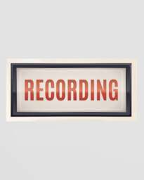 Rackhams Framed Wall Art Print - Retro Recording Studio Sign - thumbnail 2