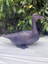 Rackhams Pair of Ducks Garden Sculpture Cast Aluminium Ornament - Cast Aluminium - Bronze - Sculpture - thumbnail 6