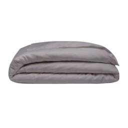 Rackhams 400 Thread Count Egyptian Cotton Oxford Duvet Cover - Pewter - Single - Pewter - 100% Egyptian Cotton - thumbnail 4
