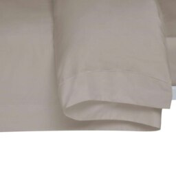Rackhams 400 Thread Count Egyptian Cotton Oxford Duvet Cover - Pewter - Single - Pewter - 100% Egyptian Cotton - thumbnail 3