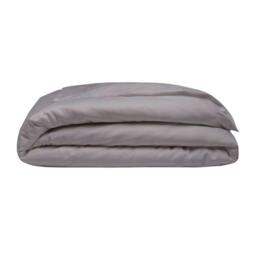 Rackhams 400 Thread Count Egyptian Cotton Oxford Duvet Cover - Pewter - Single - Pewter - 100% Egyptian Cotton - thumbnail 1