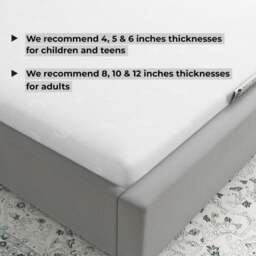 Rackhams Pureflex Memory Foam Mattress - 4 inch - Single - Orthopedic - Double - thumbnail 3