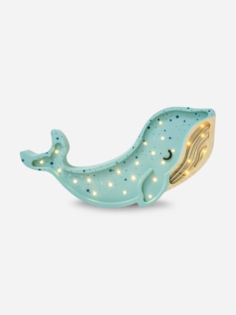 Rackhams Whale Lamp in Blue (15.5x40x5.5 cm) - Blue - One size - image 1