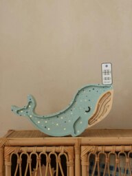 Rackhams Whale Lamp in Blue (15.5x40x5.5 cm) - Blue - One size - thumbnail 3